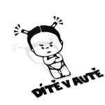 Samolepka Dítě v autě - holka