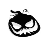 Samolepka Dýně Halloween