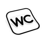 Samolepka WC