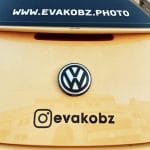 Samolepka na auto Instagram - evakobz
