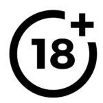 Samolepka 18+ na auto, zed’, výlohu v Brně