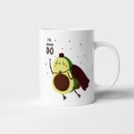 Bílý keramický hrnek I'm avocaDO