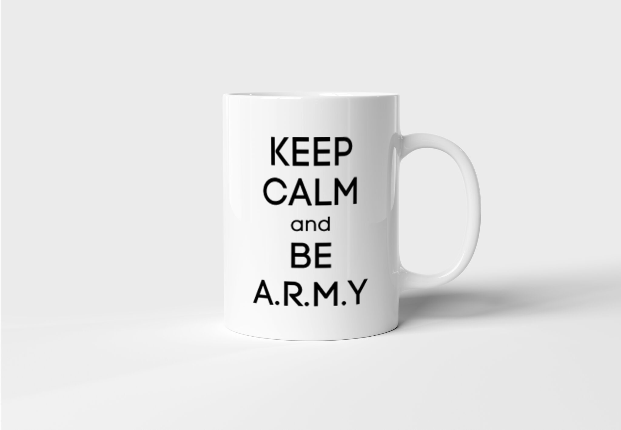 Hrnek BTS Keep Calm and Be ARMY