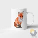 Keramický hrnek s liškou Fox