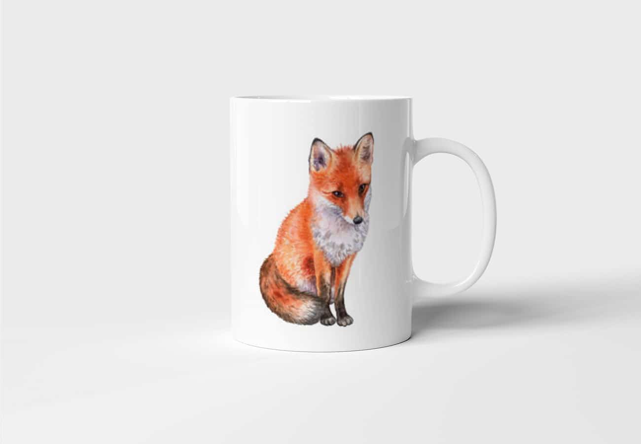 Hrnek s liškou Fox