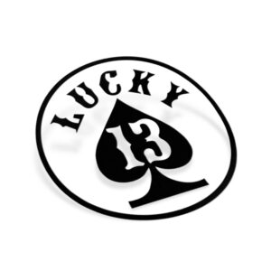 Samolepka Lucky 13