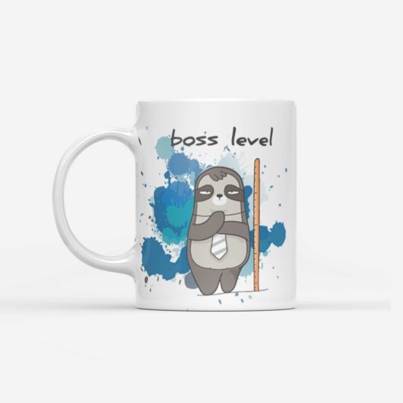 Hrnek pro šéfa Boss Level