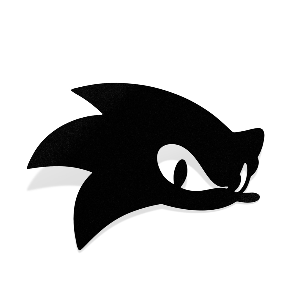 Samolepka ježek Sonic