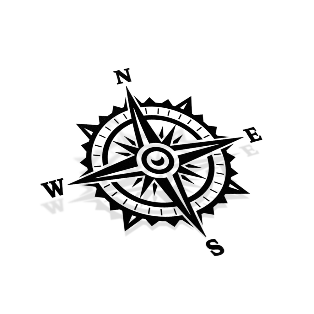 Samolepka Kompas