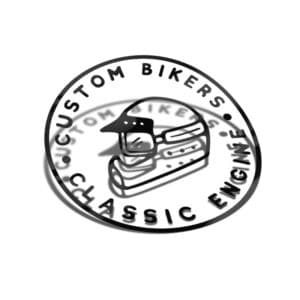 Samolepka Custom Bikers - Classic Engine