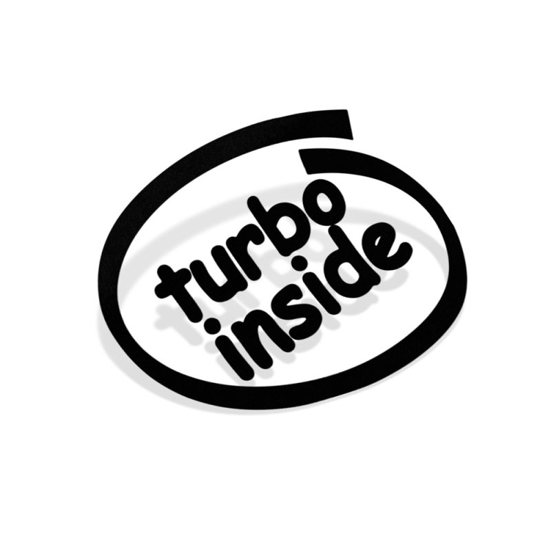 Samolepka Turbo Inside