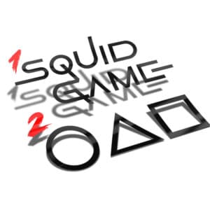 Samolepka Squid Game (Hra na oliheň)