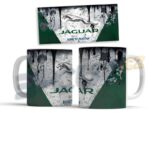 Hrnek se značkou vozů Jaguar