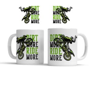 Hrnek Motocross - Dirt More Ride More