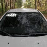 Samolepka KTM na auto