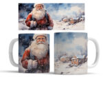 Vánoční Santa Claus hrnek