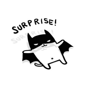 Samolepka Catman Surprise, Batman