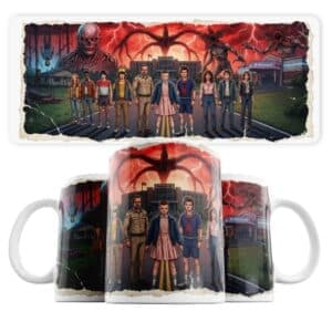 Hrnek Stranger Things - FAN ART