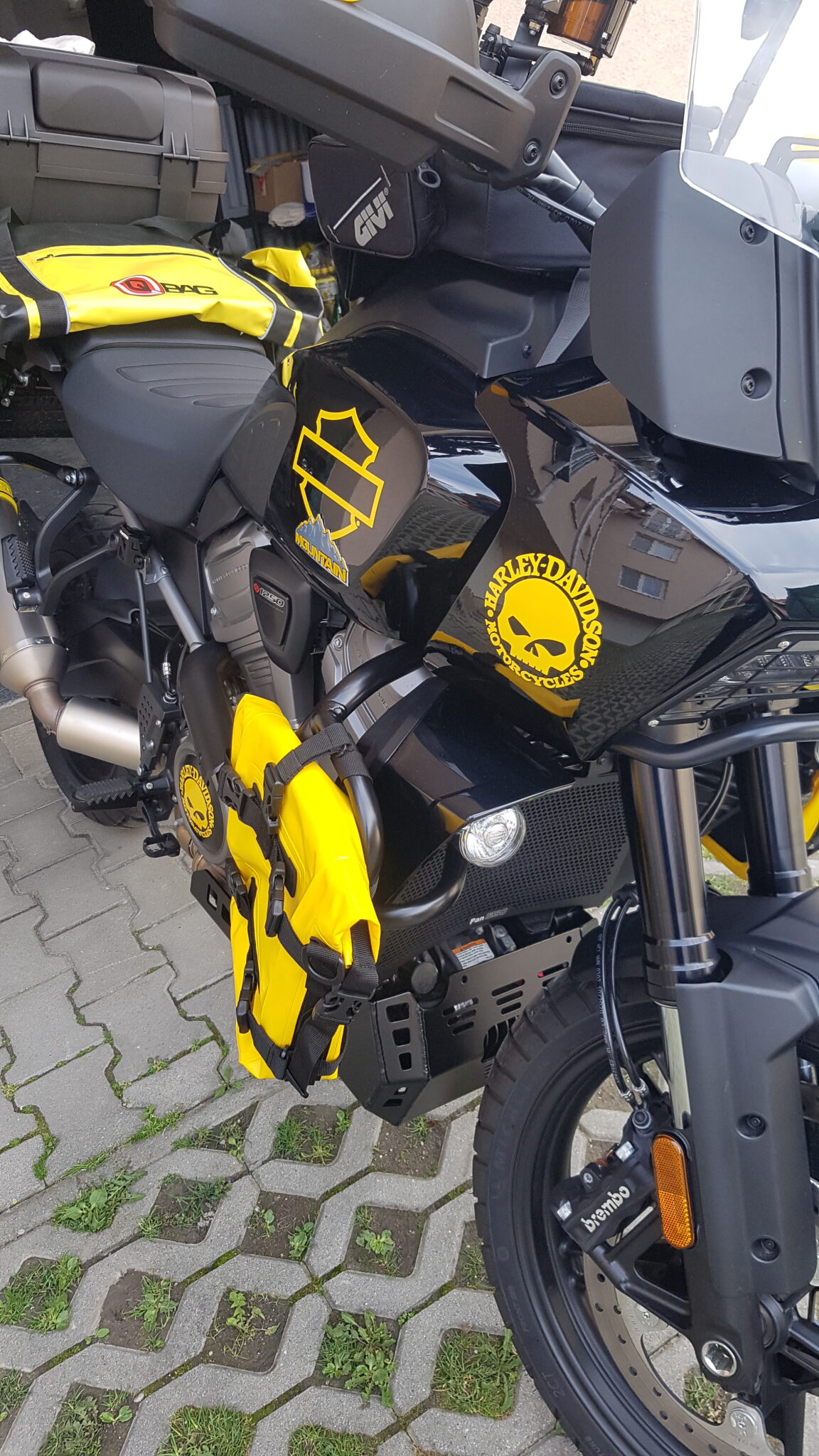 Samolepka Lebka HD Motorcycles photo review