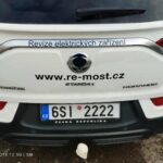 Vlastní samolepící nápis / samolepka vlastní text photo review