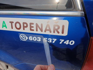 Samolepka Telefonní číslo - Obrázek 5