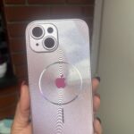 Samolepka Apple photo review