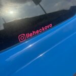 Samolepka Instagram profil photo review